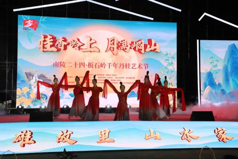 南陵二十四·板石嶺千年丹桂藝術節正式開幕